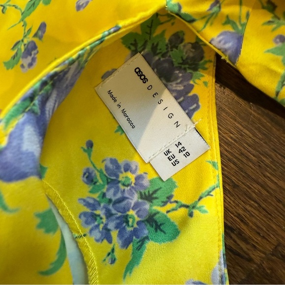 Floral Yellow Dress - Picture 4 of 12